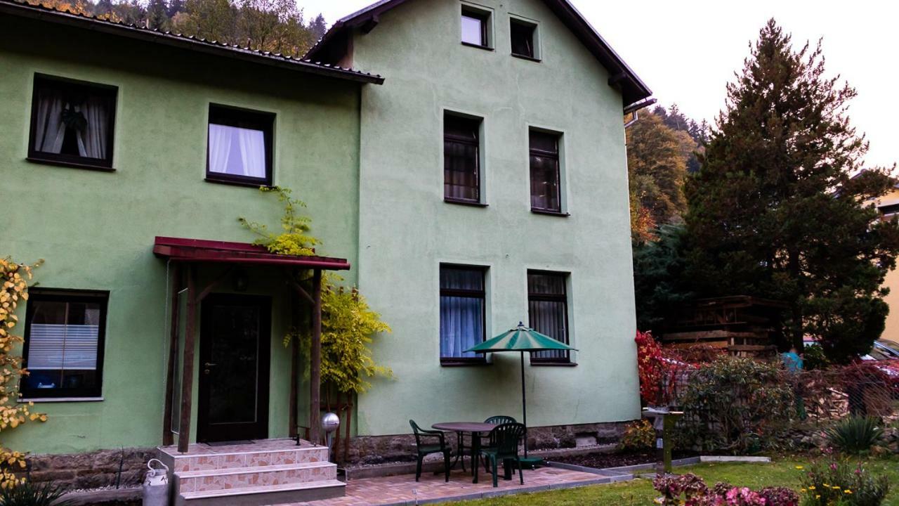 Ferienwohnung Sorgatz 쾨닉슈타인 안 데어 엘베 외부 사진